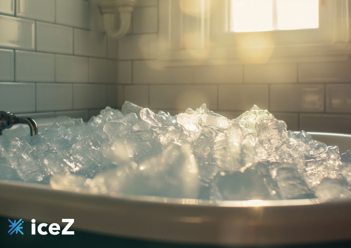 אמבט קרח לגינה עמיד לשמש ולחוץ מחיר